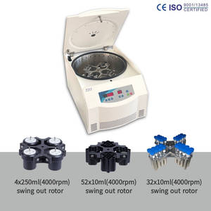 Baixa velocidade centrífuga do laboratório do desktop motor brushless centrífuga do laboratório - Product Image 3