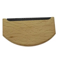 Brosse manuelle portable pour vêtements, peigne à cachemire, peigne à pulls en bois