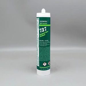 مانع تسرب زجاجي مقاوم للحرارة العالية 732، مانع تسرب حمضي صالح للاستخدام الغذائي من إدارة الغذاء والدواء، مانع تسرب زجاجي سيليكوني محايد مقاوم للماء 737 - Product Image 1