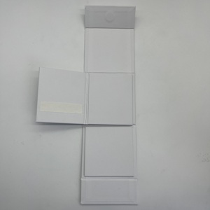 Boîte cadeau magnétique en papier d'art avec logo personnalisé, gaufrage, revêtement UV, laminage mat, emballage recyclable pour cosmétiques - Product Image 4