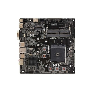 Scheda Madre ASRock A320TM-ITX <span class=keywords><strong>AM4</strong></span> Ricondizionata Economica, Doppia DDR4 SATA <span class=keywords><strong>AMD</strong></span> 32GB Socket <span class=keywords><strong>AM4</strong></span> per Desktop con Porte HDMI e VGA - Product Image 1