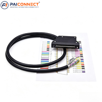 Câble de signal de contrôle PLC industriel PVC 40 broches avec connecteur de type Fujitsu pour Mitsubishi pour les séries Q et L A6CON1 ACTB10