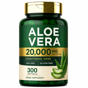 Supplément naturel OEM/ODM Glycinate <span class=keywords><strong>de</strong></span> magnésium complexe D3 K2 d'extrait vert 1160mg Gel <span class=keywords><strong>de</strong></span> Vera Capsule molle d'huile d'aloès pour la santé - Product Image 1