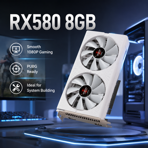Tarjeta Gráfica <span class=keywords><strong>Sapphire</strong></span> <span class=keywords><strong>Radeon</strong></span> <span class=keywords><strong>RX</strong></span> <span class=keywords><strong>580</strong></span> 8GB GDDR5 Blanca, 2048SP, Doble Ventilador, para Juegos, Video, PC de Escritorio, PUBG, GPU - Product Image 6