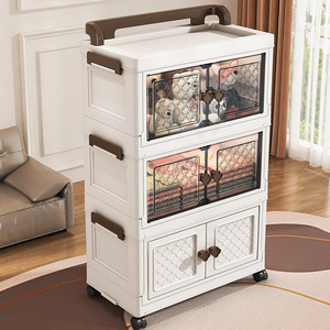 Tủ đựng đồ gấp gọn đa năng hiện đại 33845 1-5A bằng nhựa <span class=keywords><strong>PP</strong></span> cho phòng ngủ, tủ quần áo, hộp đựng đồ - Product Image 4