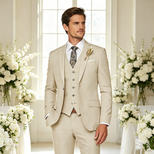Abiti da <span class=keywords><strong>uomo</strong></span> personalizzabili all'ingrosso: smoking, abiti da cerimonia blu cielo, abiti da <span class=keywords><strong>uomo</strong></span> per matrimonio, Terno Masculino, <span class=keywords><strong>blazer</strong></span> da ballo, abiti a 3 pezzi - Product Image 1