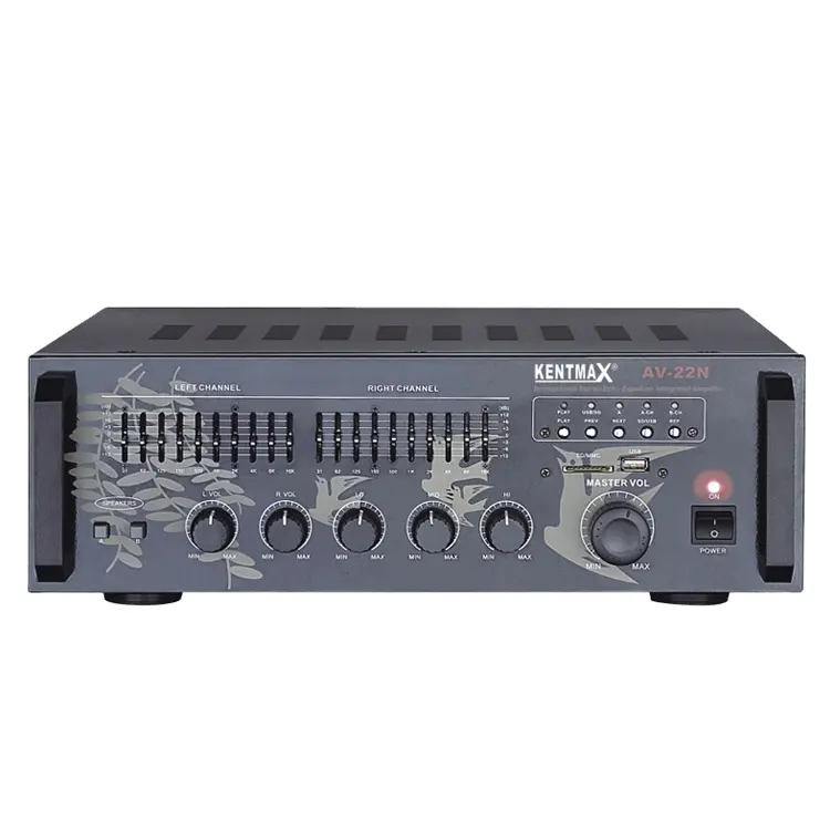 Home Audio System Karaoke Power 80Wステージアンプ