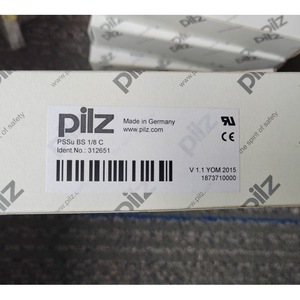 Relé de Seguridad Pilz PSSu BS 1/8 C, Módulo 312651, Fabricado en Alemania, 16 A, 8 Interfaces - Product Image 1
