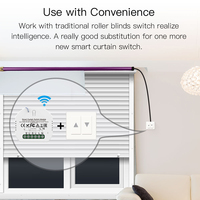 Tuya Smart WiFi Module de rideau Interrupteur de store pour volet roulant Moteur électrique Smart Life App Control Fonctionne avec Alexa Google Home