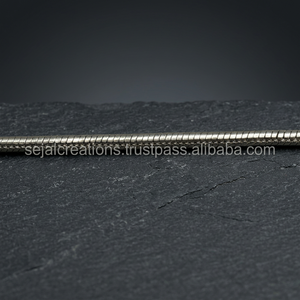Wholesale Cheap Plain Sterling Silver Chains by Sejal Creation (Model SBF571) - Product Image 3