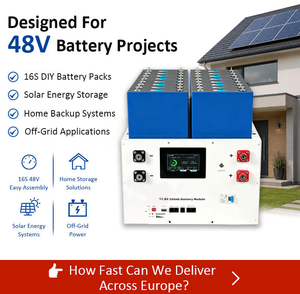แบตเตอรี่ BSY 51.2V 314Ah 16kWh แบบต่อพ่วงได้ รุ่น V19 200A BMS CAN RS485 รับประกัน 5 ปี 8000 รอบการใช้งาน สำหรับโซลาร์บ้าน - Product Image 4