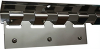 Supports de fixation pour rideaux en PVC industriels, accessoires pour rideaux en PVC pour entrepôts et ateliers
