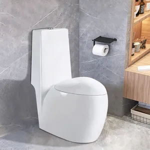 Up flush banyo tek parça gözetleme çin wc tuvalet