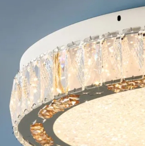 Gran oferta Zeal Lighting OEM lámparas de techo círculo decorativo Simple lujo cristal Led luces de techo modernas - Product Image 5