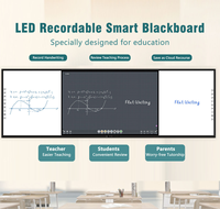 Tablette tactile interactive OPS Telon 162 pouces avec écran LED réinscriptible, ordinateur Android 120/130, utilisation scolaire, intelligente