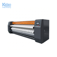 Calandre à repasser industrielle à rouleau unique automatique pour draps et linge plat, équipement de blanchisserie commerciale