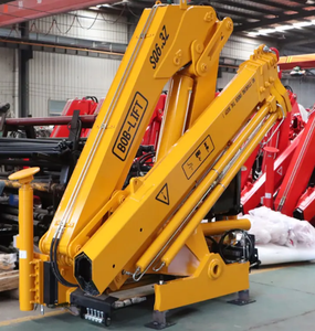 Camión de grúa de brazo plegable de 4 toneladas Grúa montada en camión de alta calidad Mini grúa de camión de nudillos de 4 toneladas - Product Image 2