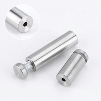 12mm 16mm 19mm 25mm 30mm 40mm de vidrio de acero inoxidable bloque espaciador para mesa de vidrio