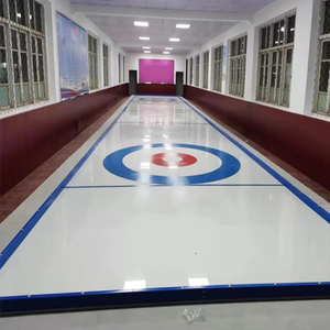 Pista sintetica per curling ZSPE a incastro per eventi temporanei di curling con tappeto per curling - Product Image 1
