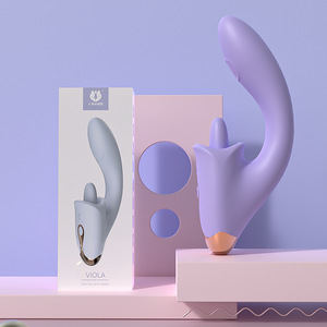 Vibrador Estimulador de Lengua y Punto G, Color Morado y Rojo, 30 Unidades por Caja, Juguetes Sexuales Femeninos para Adultos, Venta al Por Mayor de Fábrica - Product Image 3