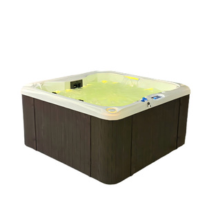 Baignoire de massage extérieure, piscine à eau chaude en acrylique pour hôtel-villa, bain spa à température constante pour 5 personnes, grand <span class=keywords><strong>jacuzzi</strong></span> - Product Image 5