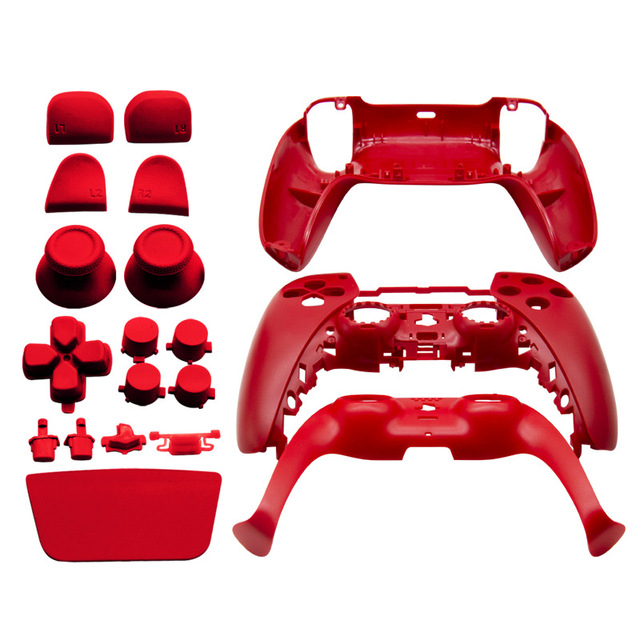 Faceplate Shell Replacement Parts With Buttons Full Controller Housing Shell  for PS5 Gamepad Controller Case Cover