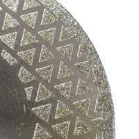 Disque de coupe double face électro-plaqué 115 mm M14 - Haute qualité pour meuleuse d'angle