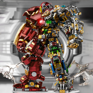 Plus <span class=keywords><strong>de</strong></span> 2700 pièces <span class=keywords><strong>de</strong></span> blocs <span class=keywords><strong>de</strong></span> <span class=keywords><strong>construction</strong></span> en plastique Iron Heroes, figurines d'action, ensembles <span class=keywords><strong>de</strong></span> <span class=keywords><strong>construction</strong></span> Mark, Buster Mech, briques DIY, jouets <span class=keywords><strong>de</strong></span> collection, briques autobloquantes - Product Image 1