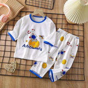 <span class=keywords><strong>Pijama</strong></span> Orgánico OEKO-TEX de Bambú para Niños, 73-160cm, Ropa Cómoda y Suave, Segura para Bebés, <span class=keywords><strong>Pijama</strong></span> de Manga Larga para Verano - Product Image 1