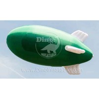 Nouveau produit, fusée gonflable, grand ballon d'hélium, dirigeable publicitaire, ballon publicitaire