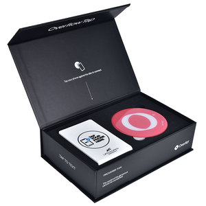 Magnetic <b>Boxes</b> for <b>Black</b> High Quality <b>Gift</b> Box Packaging With Custom NFC Card Paper Box - Product Image 1