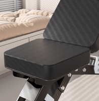 Bangku Dumbbell Lipat Berkualitas Tinggi, Tahan Lama, Dapat Disesuaikan, Datar, Miring, dan Menurun untuk Rumah dan Gym, OEM yang Dapat Disesuaikan