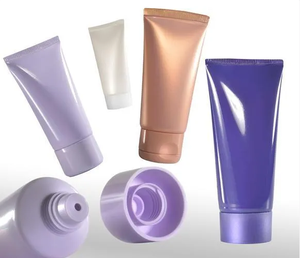 30ml 50ml 80ml100mlカスタム空のプラスチックPEハンドクリームボディローションソフト化粧品包装スクイーズチューブローションポンプ - Product Image 2