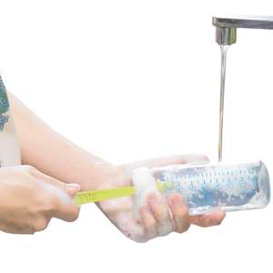 Lot de 5 brosses de nettoyage de bouteilles en nylon réutilisables <span class=keywords><strong>Kit</strong></span> d'outils de nettoyage de brosse de bouteille de tuyau long pour bébé - Product Image 3