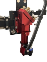 Machine de découpe laser à alimentation automatique refroidie à l'eau au CO2 avec double tête CCD pour cuir, tissu, bois, support PLT