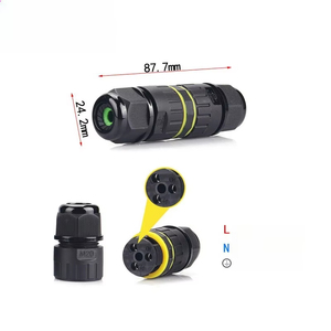 M20-2/3P Waterproof <b>Connector</b> 5-12mm Push-In With Lever Splicing Terminal <b>Quick</b> Connect Junction Box IP68 Outdoor Wire <b>Connector</b> - Product Image 2