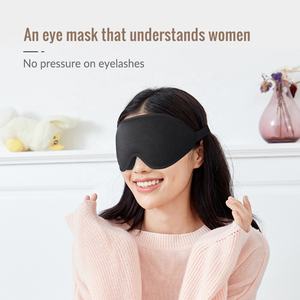 <span class=keywords><strong>Masque</strong></span> pour les <span class=keywords><strong>yeux</strong></span> <span class=keywords><strong>naturel</strong></span> et confortable pour les cils Ext Fashion Memory Foam Sleep Eyemask Satin Silk Travel Eyewear - Product Image 2