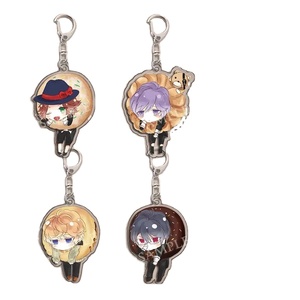 Llaveros de Anime DIABOLIK LOVERS Sakamaki Ayato Laito Shu Reiji Azusa <span class=keywords><strong>Mukami</strong></span> <span class=keywords><strong>Ruki</strong></span> Versión Navideña Llavero de Acrílico con Dibujos Animados - Product Image 1