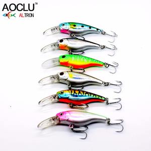 Aohard Wobblers Jerkbait sert yem küçük Minnow krank balıkçılık cazibesi 40mm 2.5g Mini yüzer Shad dalış 0.8m - Product Image 6
