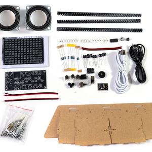 Kit de Electrónica DIY con Audio Bluetooth, Espectro Musical LED, Circuito de Luz Rítmica con Frecuencia Musical, Kit de Altavoz Bluetooth - Product Image 1