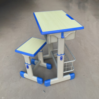 Vente directe d'usine, bureau d'étude réglable pour les élèves, bureau et chaise pour l'apprentissage en classe pour les enfants