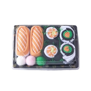 Calcetines de <span class=keywords><strong>Sushi</strong></span> al por Mayor, Unisex, Creativos, Divertidos, de Algodón, con Diseño en el Puño, para Uso Diario, Colores Personalizados, Caja con Logotipo - Product Image 5