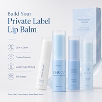 Baume à lèvres au peptide de cuivre GHK-Cu, marque privée, hydratation intense, réparation, anti-dessèchement, baume à lèvres nourrissant au peptide