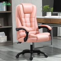 Fauteuil de direction pivotant en cuir PU de luxe, design moderne Wayon, vente en gros de meubles de bureau intérieurs