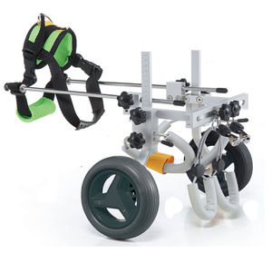 Sıcak satış Pet malzemeleri küçük ve orta ölçekli engelli köpekler için Pet iki tekerlekli rehabilitasyon aracı - Product Image 4