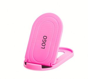 Custom Logo Mobile Phone Holder Desktop Folding Multi-angle Adjustable <b>Tablet</b> <b>Stand</b> Plastic Holding Fixed Smartphone - Product Image 1