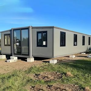 Trại cabin bảng điều chỉnh kim loại chạm khắc hỗ trợ tùy biến 20 30 40ft Tiny prefab mở rộng <span class=keywords><strong>container</strong></span> Modular nhà <span class=keywords><strong>1</strong></span> 2 3 phòng - Product Image 1