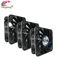 Ventilateur de refroidissement DC à grand volume d'air 12VDC 1.25A 2.80A Ventilateur à flux axial à cadre en plastique à lame en plastique 20060