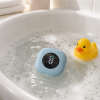 Thermomètre numérique flottant pour la lecture de la température de la baignoire en Celsius et en Fahrenheit