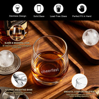 Tire-bouchon de Sommelier 3-en-1 en Verre Cheefast avec Coupe-capsule pour Restaurant
